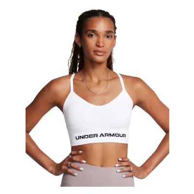 Dámská tréninková sportovní podprsenka UNDER ARMOUR Vanish Seamless Low Bra-WHT