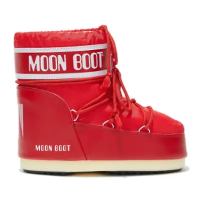 Dámské nízké zimní boty MOON BOOT MB ICON LOW NYLON D001 RED