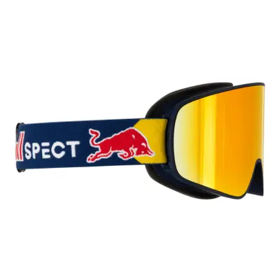 Lyžařské brýle RED BULL SPECT RUSH-14RE2, blue red snow - orange with red mirror cat. S2