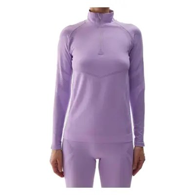 Dámské termoprádlo 4F SEAMLESS UNDERWEAR-WAW24USEAF160-52S-LIGHT VIOLET