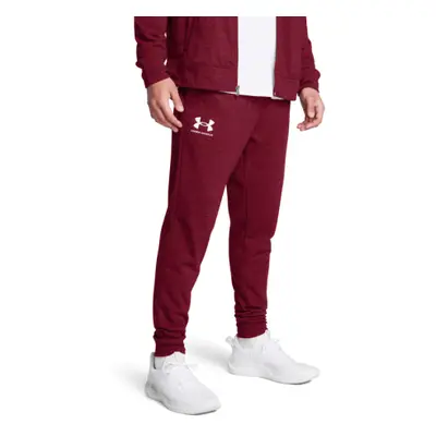 Pánské tepláky UNDER ARMOUR UA Rival Terry Jogger-RED