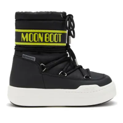 Juniorské vysoké zimní boty MOON BOOT MB JR PARK BOOT-JR-N001 BLACK