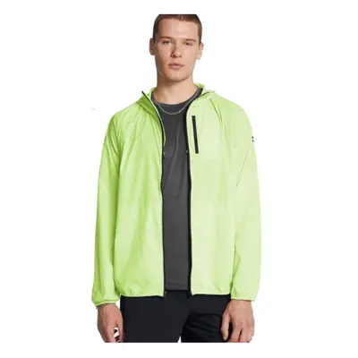 Pánská běžecká bunda UNDER ARMOUR LAUNCH LIGHTWEIGHT JKT-GRN