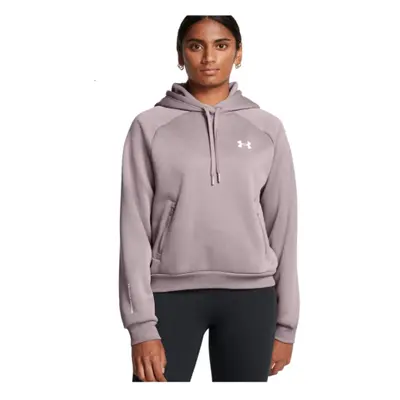 Dámská mikina s kapucí UNDER ARMOUR UA Armour Flc Pro Hdy-GRY