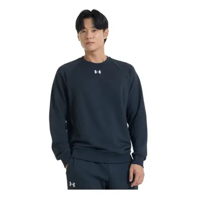 Pánska zateplená mikina UNDER ARMOUR UA Rival Fleece Crew-BLK I