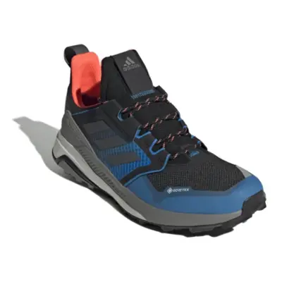 Pánská nízká turistická obuv ADIDAS Terrex Trailmaker GTX core black grey six blue rush