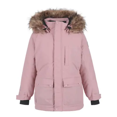 Dívčí bunda COLOR KIDS Parka w. fake fur, AF 10.000, zephyr 740724.5906