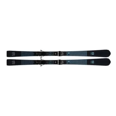 Dámské lyže na sjezdovku - on piste VOLKL FLAIR 7.2 BLK TEAL+FDT TP 10 80MM