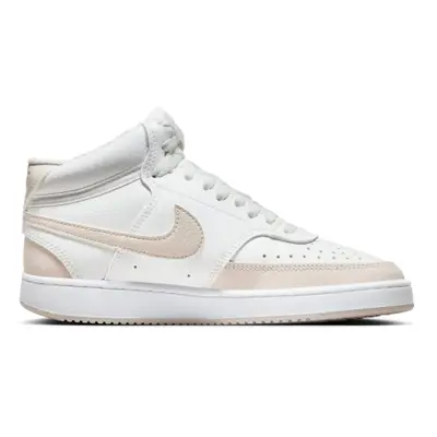 Dámská vycházková obuv NIKE Court Vision Mid summit white ligh cream white