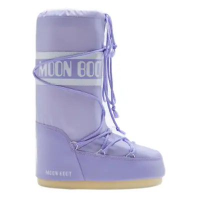 Dámské vysoké zimní boty MOON BOOT MB ICON NYLON E001 LILAC