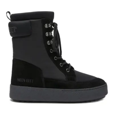 Dámské vysoké zimní boty MOON BOOT MB LTRACK COMBAT BOOT-N001 BLACK