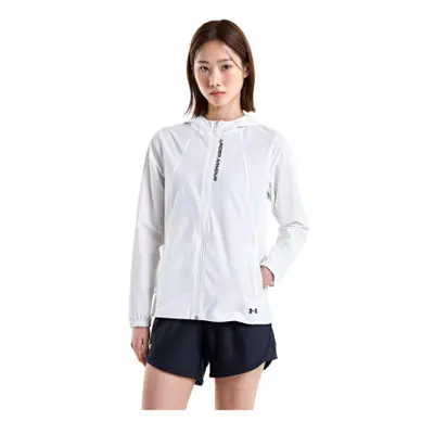 Dámská běžecká bunda UNDER ARMOUR UA OutRun the STORM Jacket-WHT