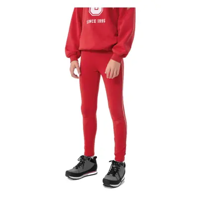 Dívčí legíny 4F JUNIOR GIRLS LEGGINGS JLEG004-62S-RED