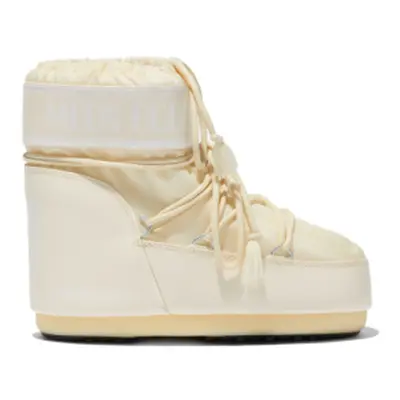 Dámské nízké zimní boty MOON BOOT MB ICON LOW NYLON L002 CREAM