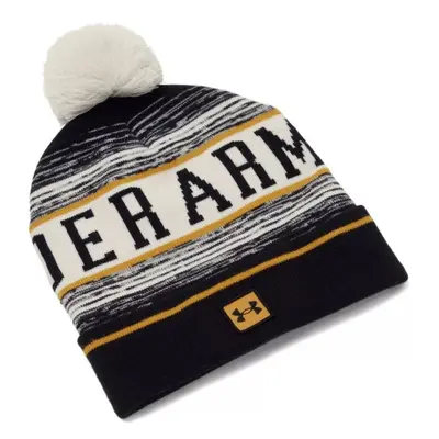 Pánská zimní čepice UNDER ARMOUR M Halftime Pom Beanie-WHT 111