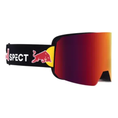 Lyžařské brýle RED BULL SPECT LINE-01, black, brown with red mirror, CAT3 + SPARE LENS