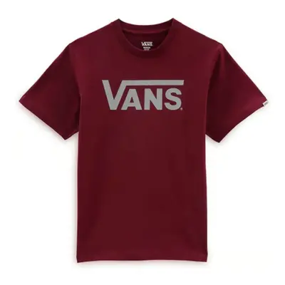 Chlapecké tričko s krátkým rukávem VANS CLASSIC -B Burgundy Grey