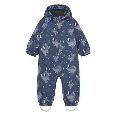 Dětský zimní overal COLOR KIDS Coverall - AOP-741593.7150-Vintage Indigo