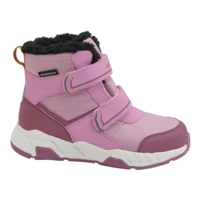 Dívčí vysoké zimní boty COLOR KIDS Boots W. Velcro, WP-5214-Lilac chiffon