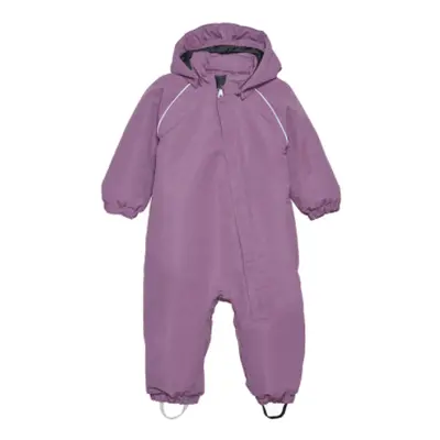 Dívčí zimní overal COLOR KIDS Coverall - Solid, argyle purple