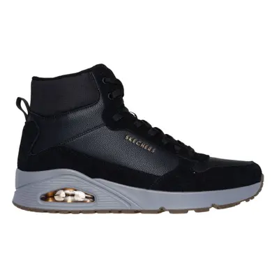 Pánské kotníkové zimní boty SKECHERS Uno Mid Sneaker black