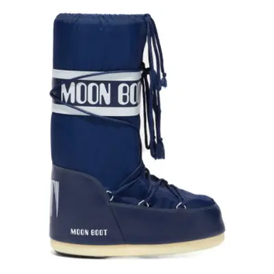 Dámské vysoké zimní boty MOON BOOT MB ICON NYLON F003 BLUE