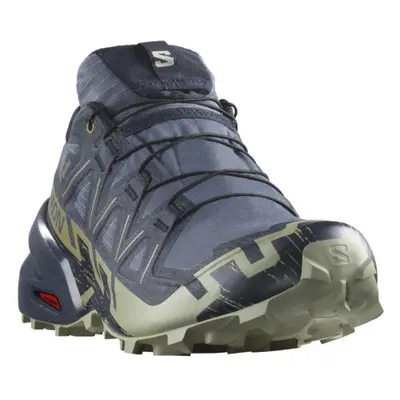 Pánská běžecká trailová obuv SALOMON Speedcross 6 GTX grisaille carbon tea