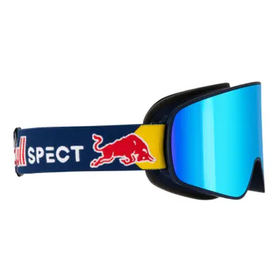 Lyžařské brýle RED BULL SPECT RUSH-14BL3, blue dusk blue snow - red with ice blue mirror