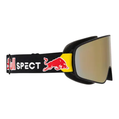 Lyžařské brýle RED BULL SPECT RUSH-17GO3, black gold snow - orange with gold mirror