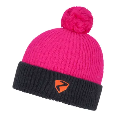 Juniorská zimní čepice ZIENER IKEN junior hat, bright pink