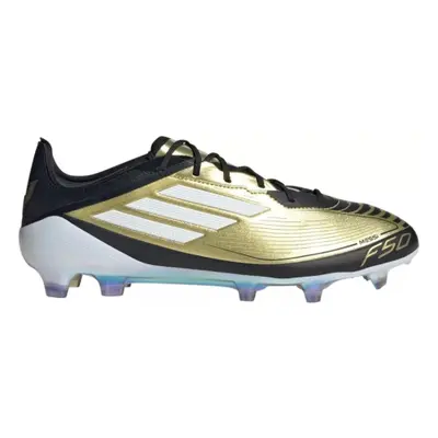 Pánské fotbalové kopačky outdoorové ADIDAS F50 Elite Messi M FG gold metallic cloud white core b