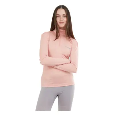 Dámské termo triko s dlouhým rukávem FUNDANGO Yade Baselayer-320-rose