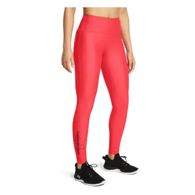 Dámské legíny UNDER ARMOUR Tech Branded Legging-RED