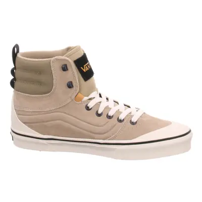 Pánská vycházková obuv VANS MN Ashwood HI (Suede Canvas) khaki marsmallow