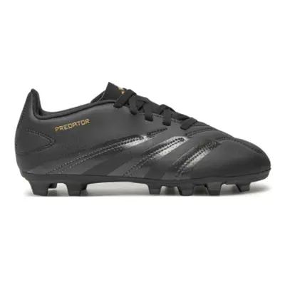 Chlapecké fotbalové kopačky outdoorové ADIDAS Predator K FG core black carbon gold met