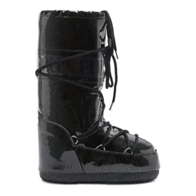 Dámské vysoké zimní boty MOON BOOT MB ICON GLITTER-N001 BLACK