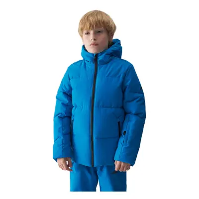 Chlapecká lyžařská bunda 4F JUNIOR TECHNICAL JACKET-JWAW24TTJAM534-33S-BLUE