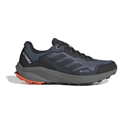 Pánská běžecká trailová obuv ADIDAS Terrex Trailrider GTX wonder steel core black impact orange