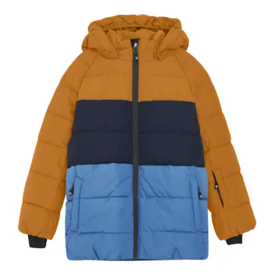 Chlapecká lyžařská bunda COLOR KIDS Ski Jacket - Colorblock -Quilt-741723.3042-Marmalade