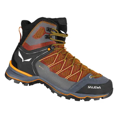 Pánská kotníková turistická obuv SALEWA MTN Trainer Lite Mid GTX Boot M black out carrot