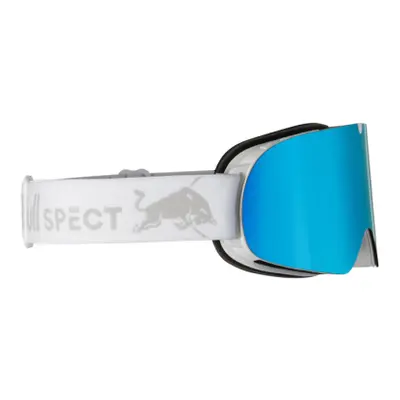 Lyžařské brýle RED BULL SPECT SOAR-12BL3, white ice blue snow - grey with ice blue mirr