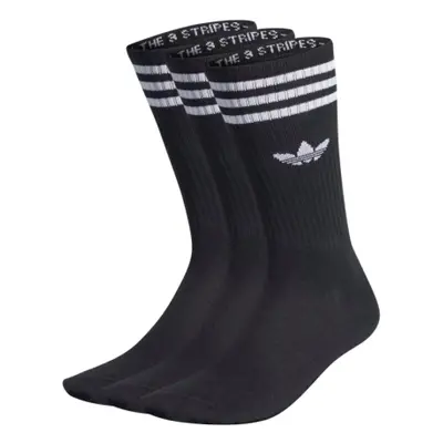 Ponožky ADIDAS 3 PACK-SOLID CREW SOCK BLACK WHITE