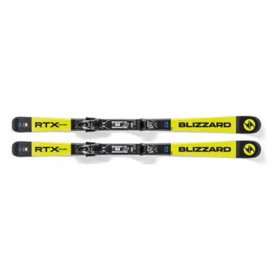 Lyže na sjezdovku - on piste BLIZZARD RTX POWER black neon yellow + SLR 9.0 GW Brake 90[H]