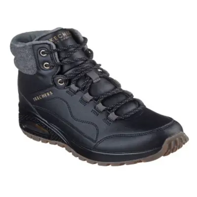 Dámské kotníkové zimní boty SKECHERS Uno Rugged black black