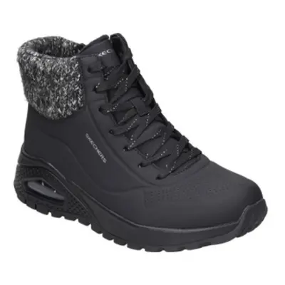 Dámské kotníkové zimní boty SKECHERS Uno Rugged Darling Daze black black