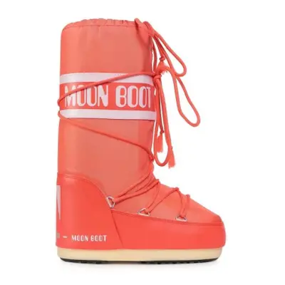 Dámské vysoké zimní boty MOON BOOT Icon Nylon coral