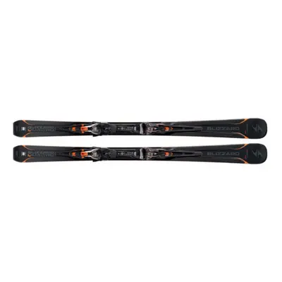 Lyže na zjazdovku - on piste BLIZZARD Quattro RX + XCELL 14 DEMO, black anthracite orange