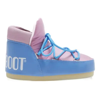 Dámské kotníkové zimní boty MOON BOOT Pumps Bi-color alaskan blue pink