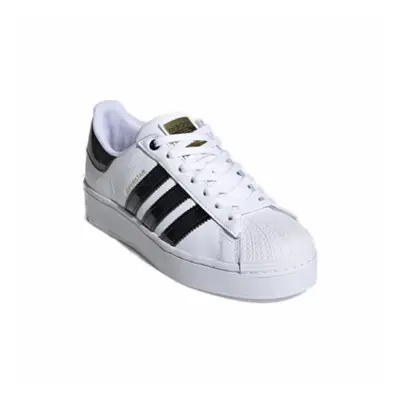 Dámská vycházková obuv ADIDAS ORIGINALS Superstar Bold Platform clod white core black gold metal