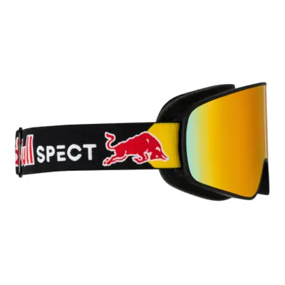 Lyžařské brýle RED BULL SPECT RUSH-17RE2, black red snow - orange with red mirror cat. S2